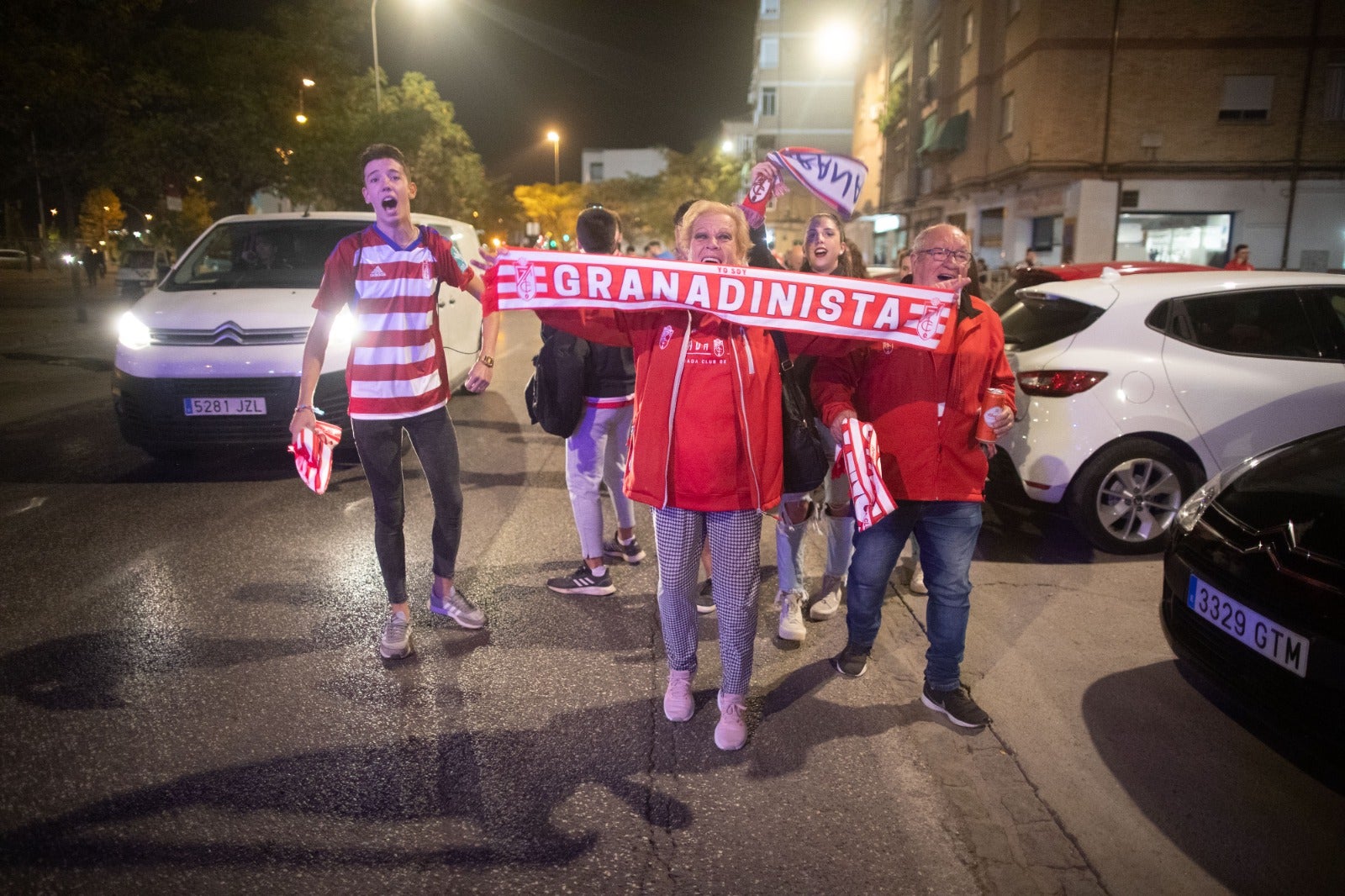 Fotos: El Granada-Albacete visto a pie de campo