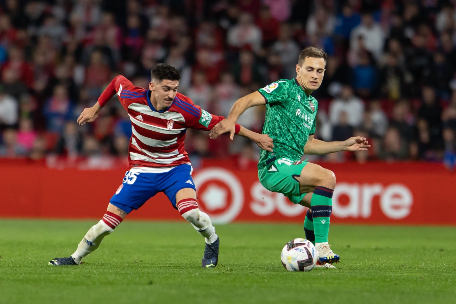 Fotos: El Granada-Albacete visto a pie de campo