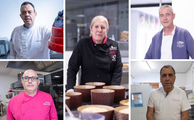 Francis Vílchez, de Alfacar, Margarita Núñez de La Zubia, Jorge Rodríguez, de Granada capital, Pedro Navarro de Baza y Gabriel Vílchez, de Alfacar. 