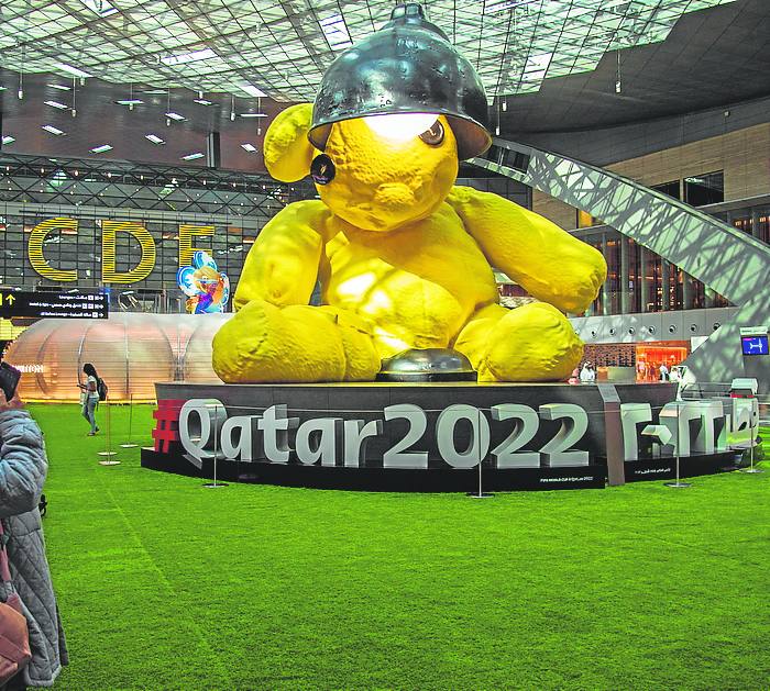 Terminal del aeropuerto de Doha.