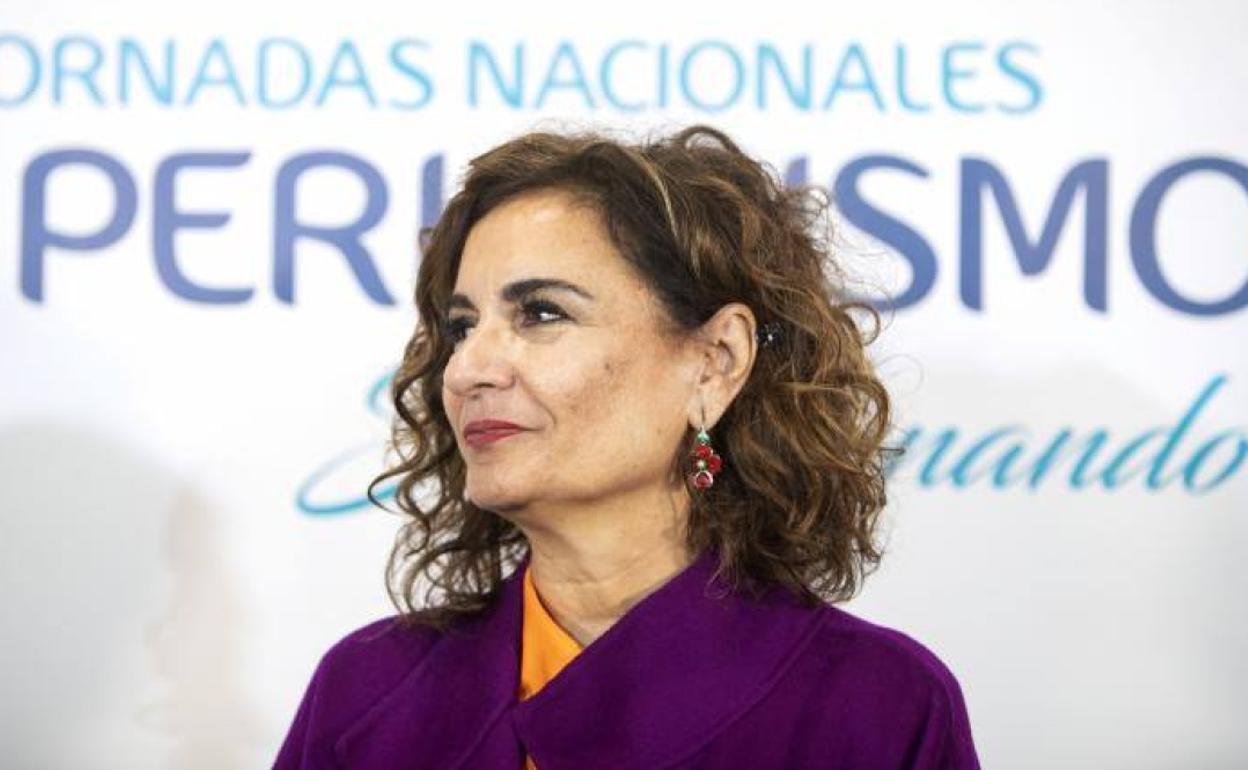 La ministra de Hacienda, María Jesús Montero.