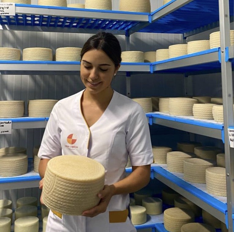 La quesería Joya Caprina estará presente en la feria. 
