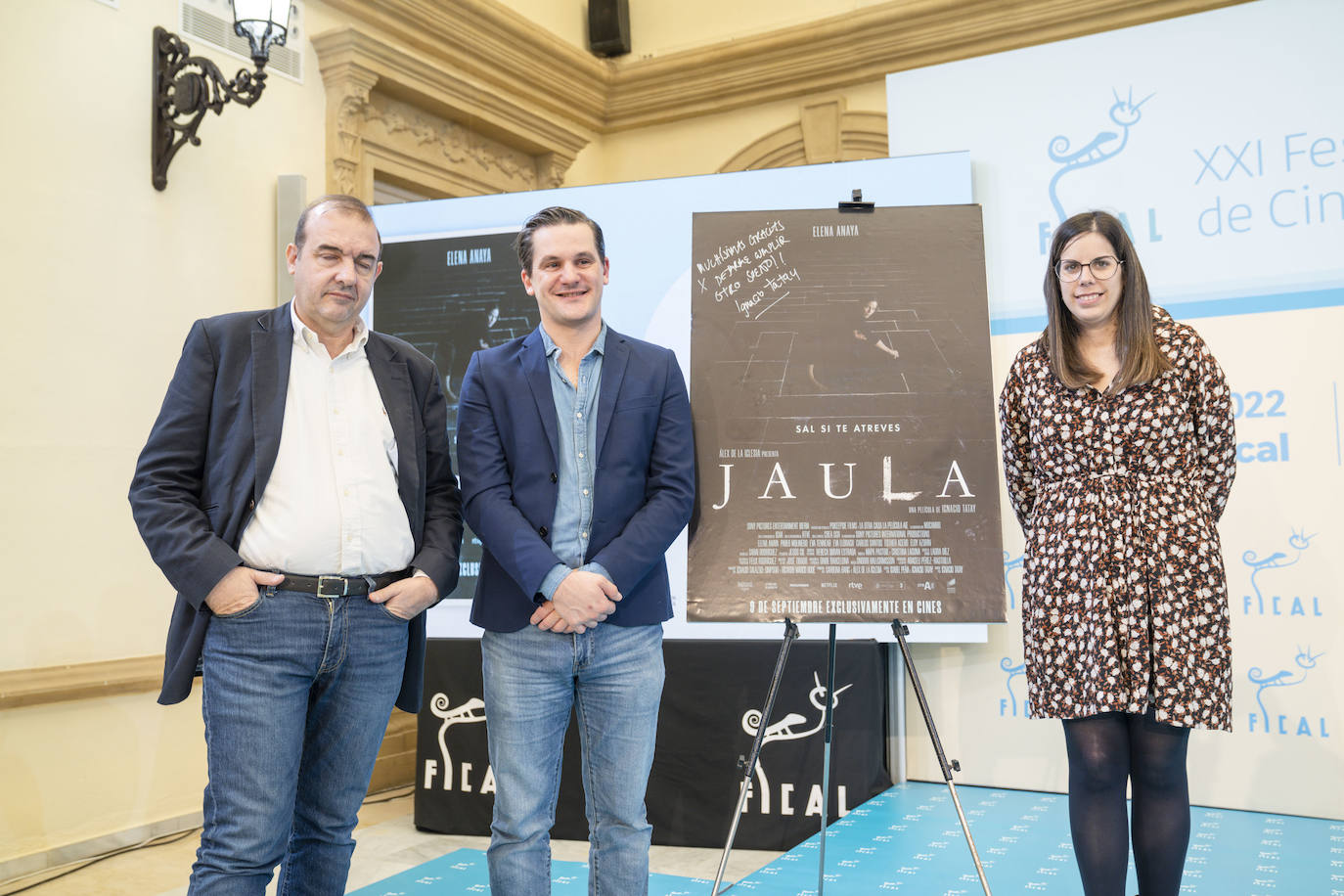 'La jaula' se presentó en Fical de la mano de su director Ignacio Tatay. 