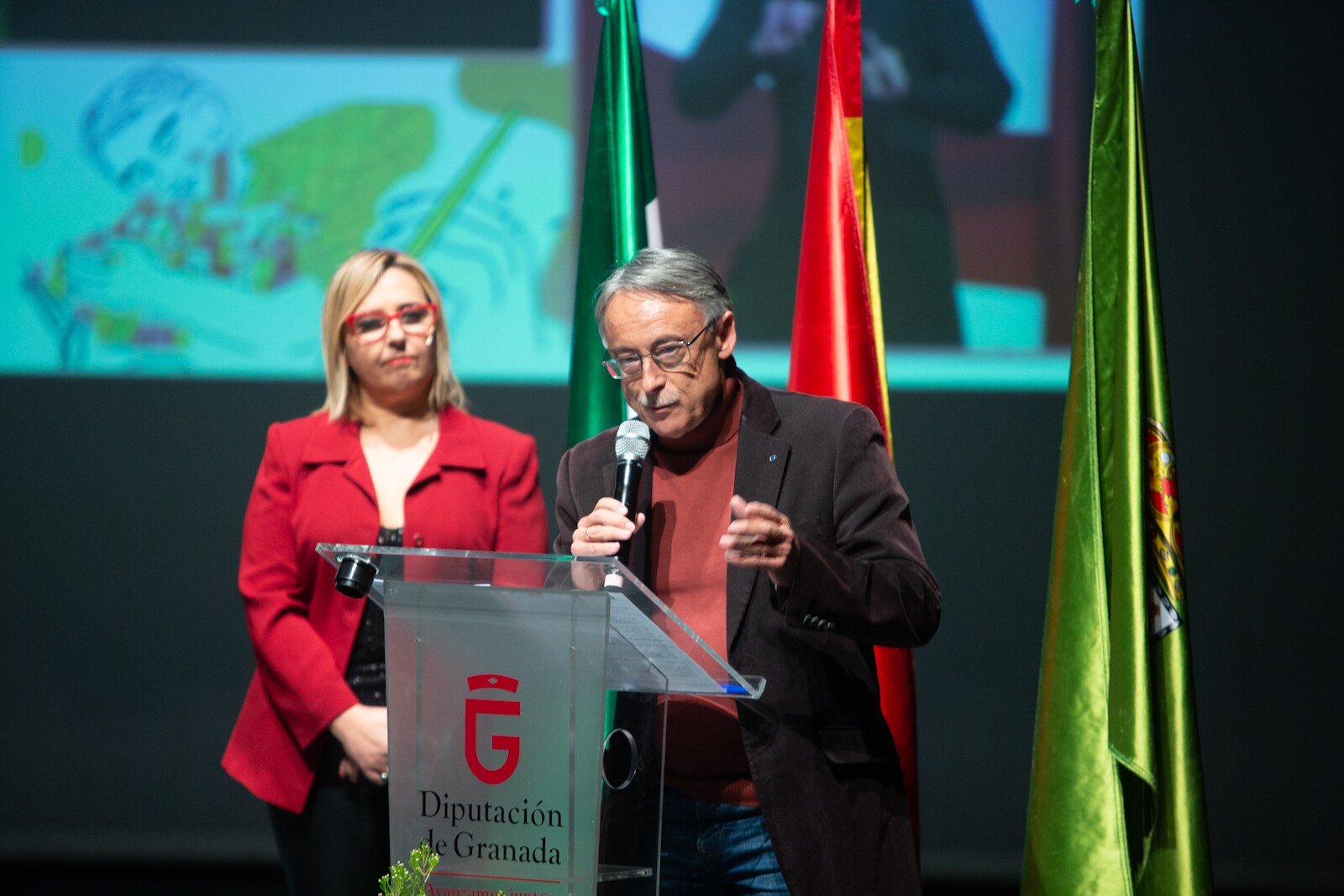 Imagen de la gala celebrada en el centro cultural Medina Elvira.