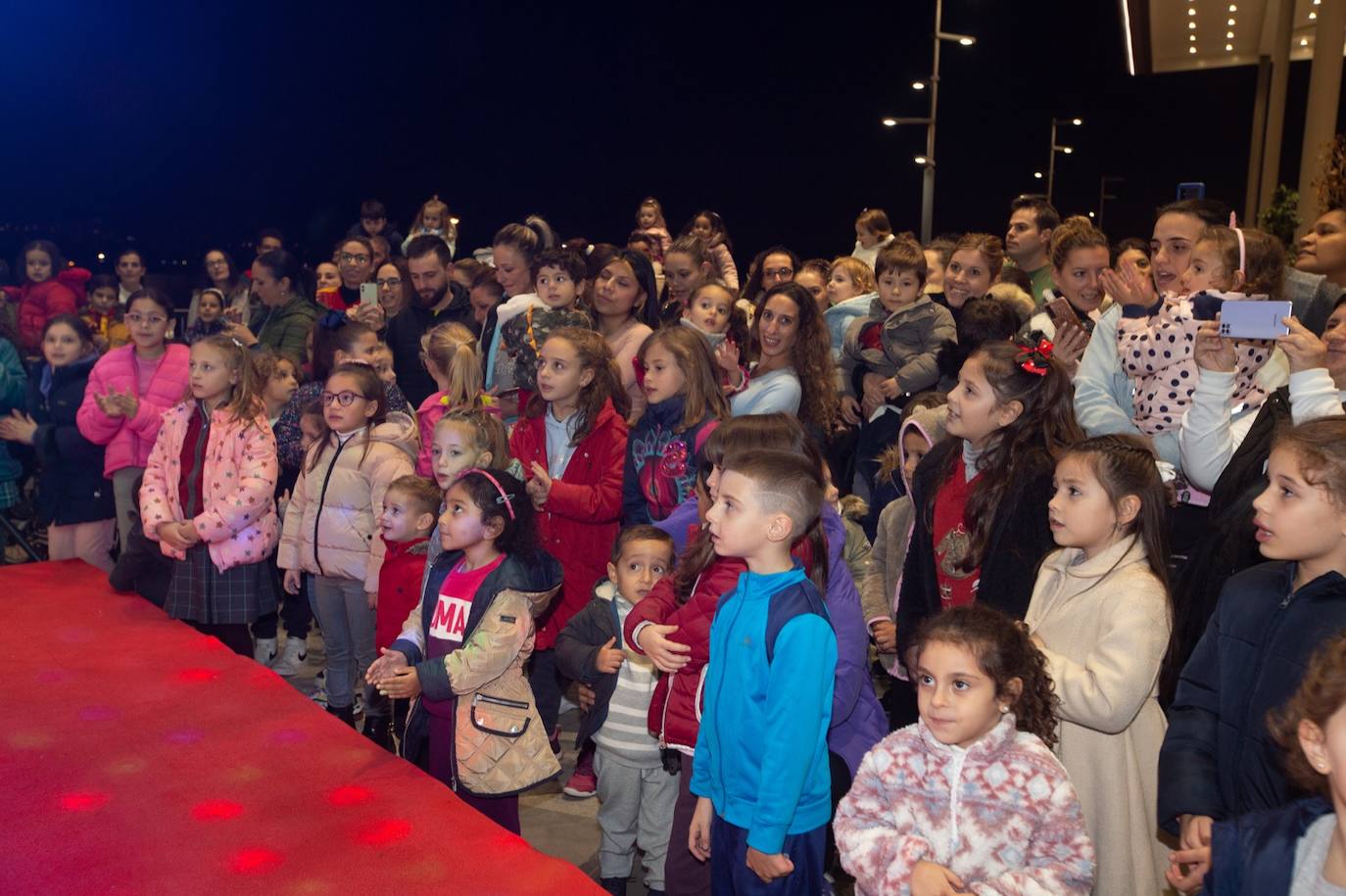 Encendido en el centro comercial Nevada. 