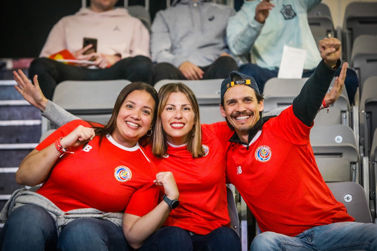 Ambiente en el Palacio de Deportes de Granada. 