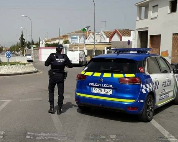 Una patrulla de Policía Local de Ogíjares