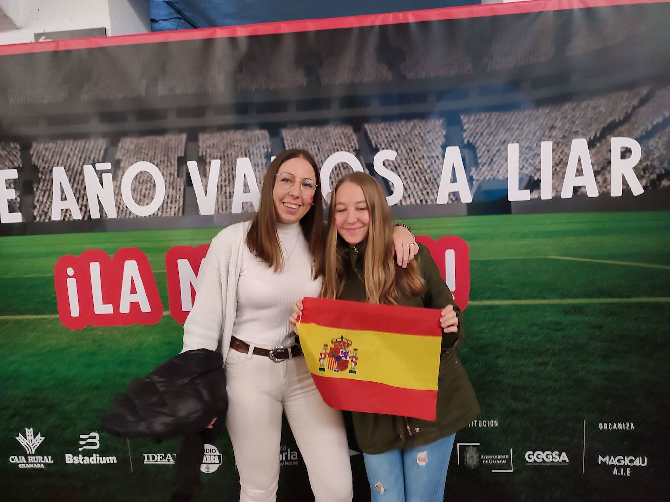 Photocall en el Palacio de los Deportes para el primer partido de España en el Mundial