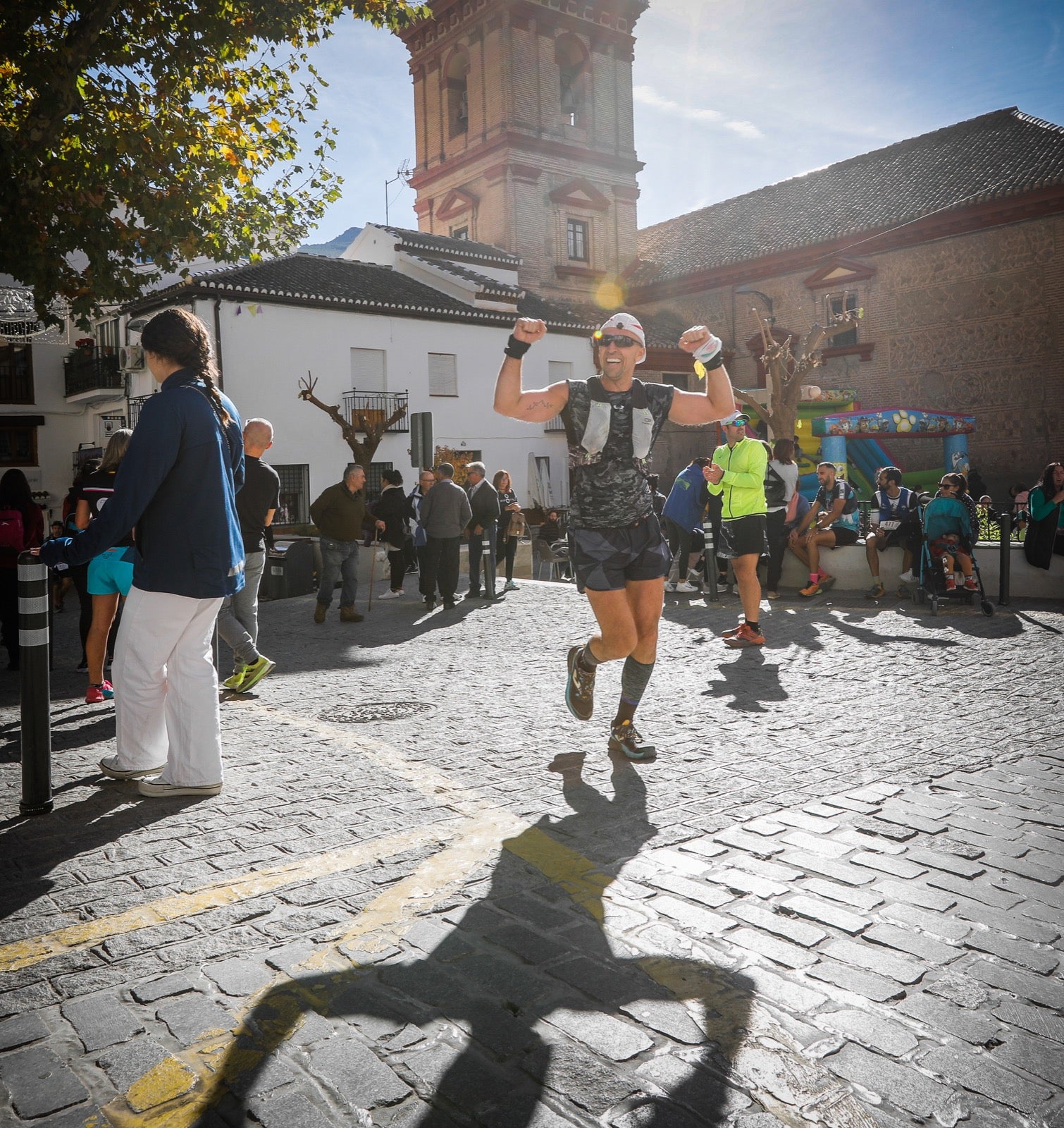 Imagen de la carrera disputada el sábado en la localidad serrana.