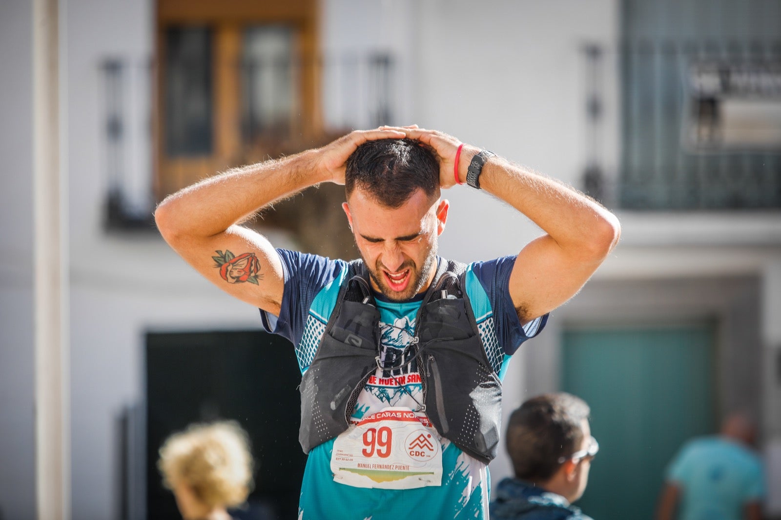 Imagen de la carrera disputada el sábado en la localidad serrana.