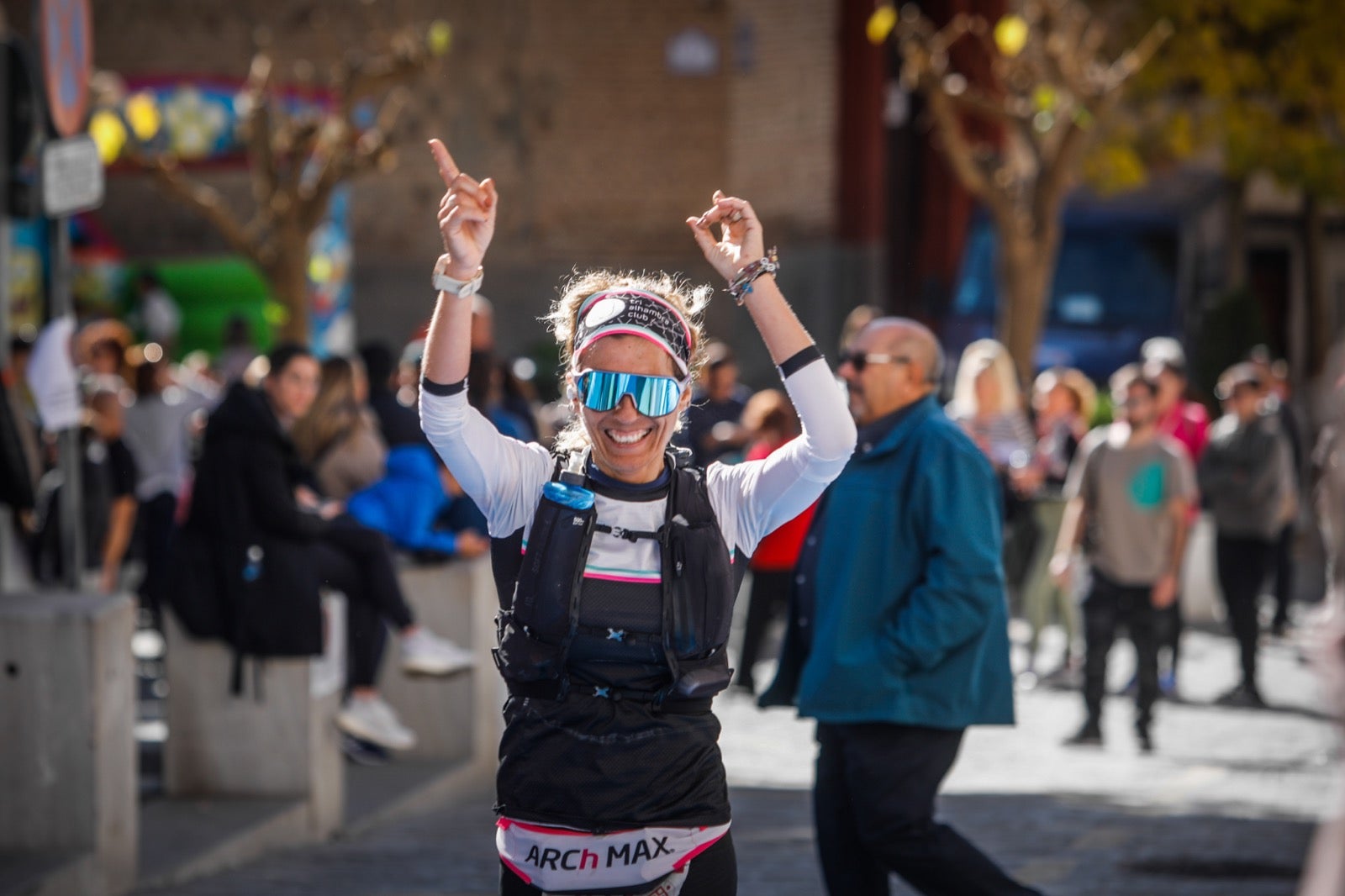 Imagen de la carrera disputada el sábado en la localidad serrana.