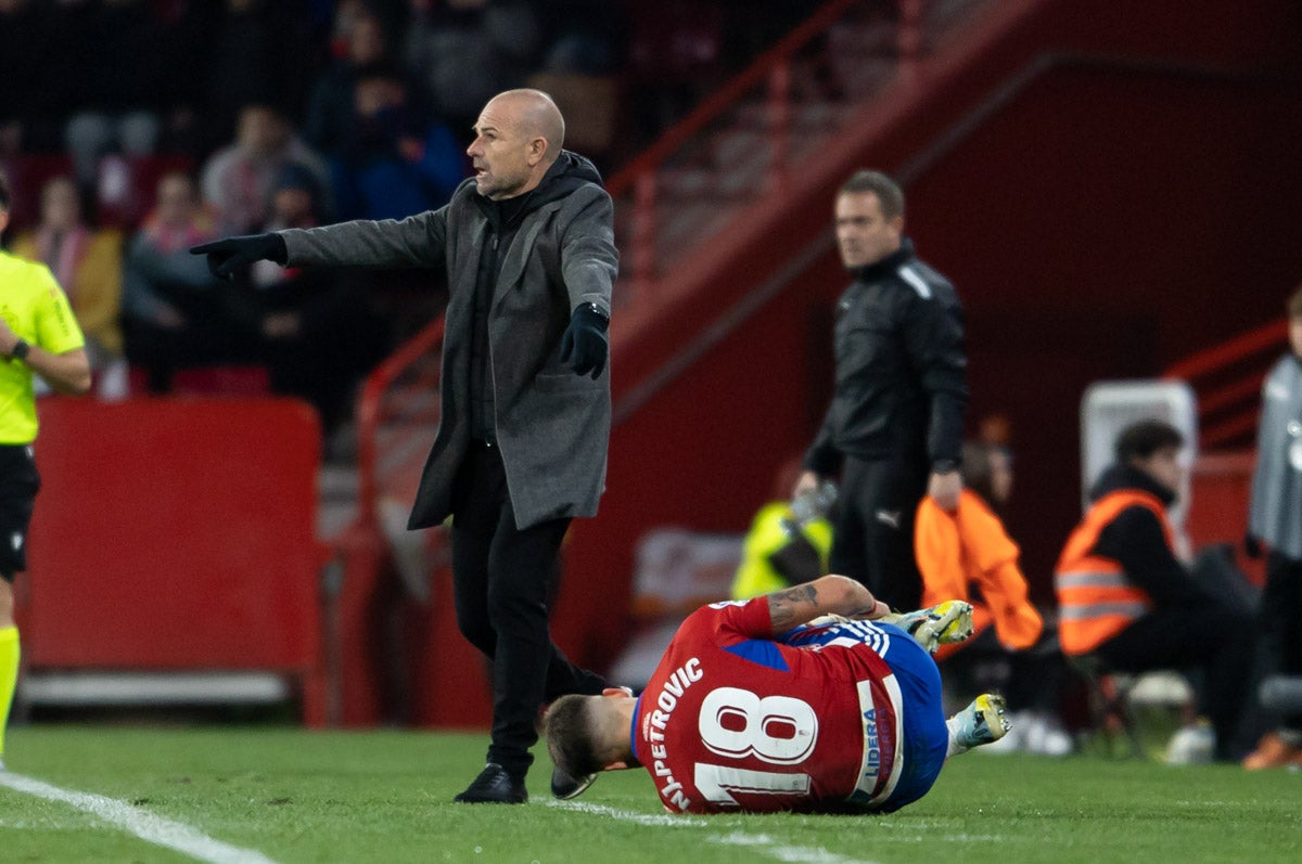 Las mejores imágenes del partido disputado este viernes en Los Cármenes