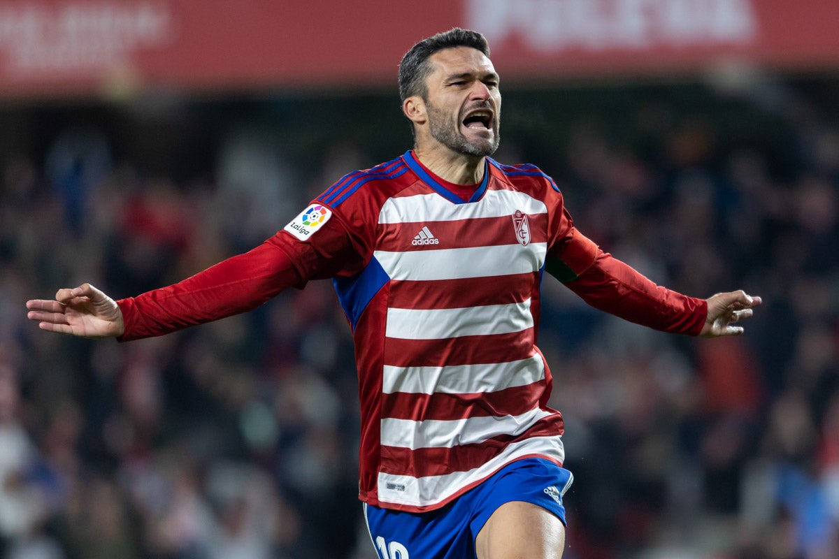 Las mejores imágenes del partido disputado este viernes en Los Cármenes