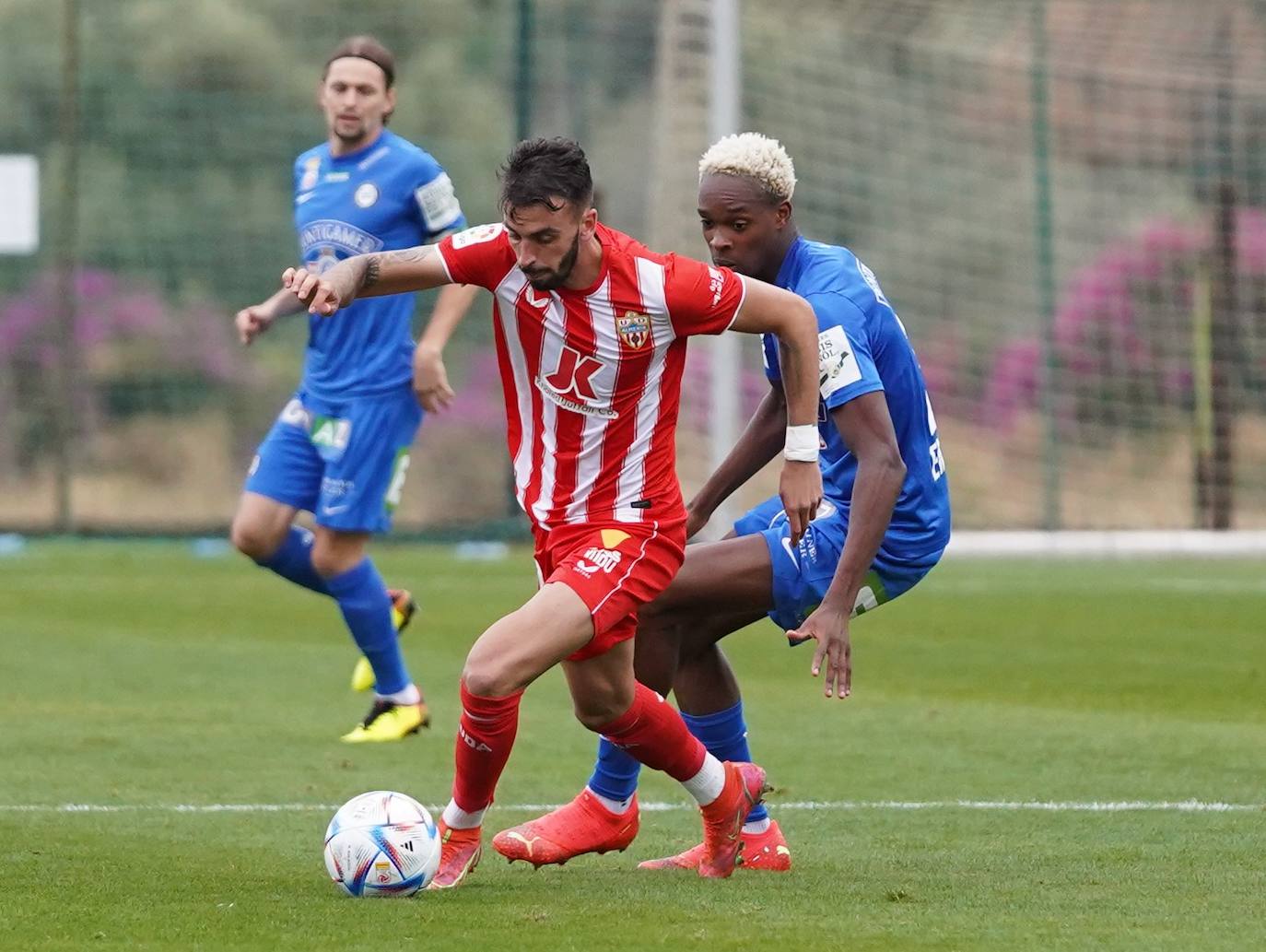 Las mejores imágenes del amistoso disputado entre el cuadro de Rubi y el conjunto austriaco.