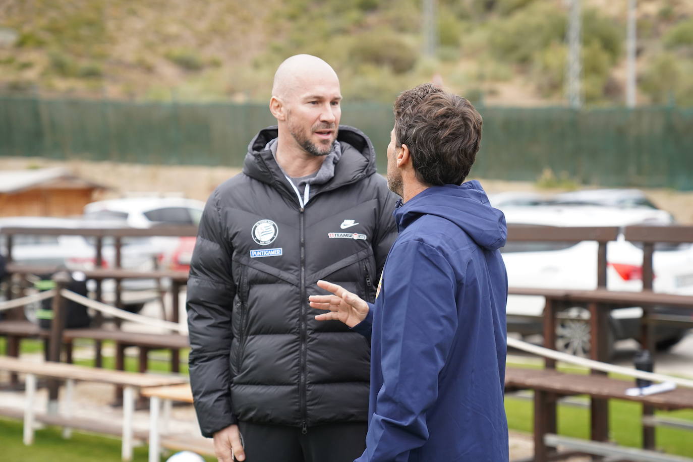 Las mejores imágenes del amistoso disputado entre el cuadro de Rubi y el conjunto austriaco.