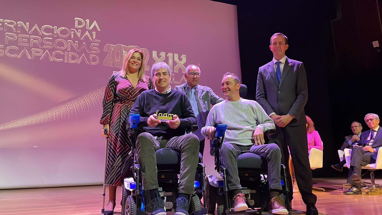 La Federación Almeriense de Asociaciones de Personas con Discapacidad ha entregado los FAAM de Oro en sus distintas categorías.