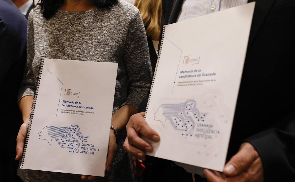 El documento con el desglose detallado de las potencialidades de la candidatura de Granada.