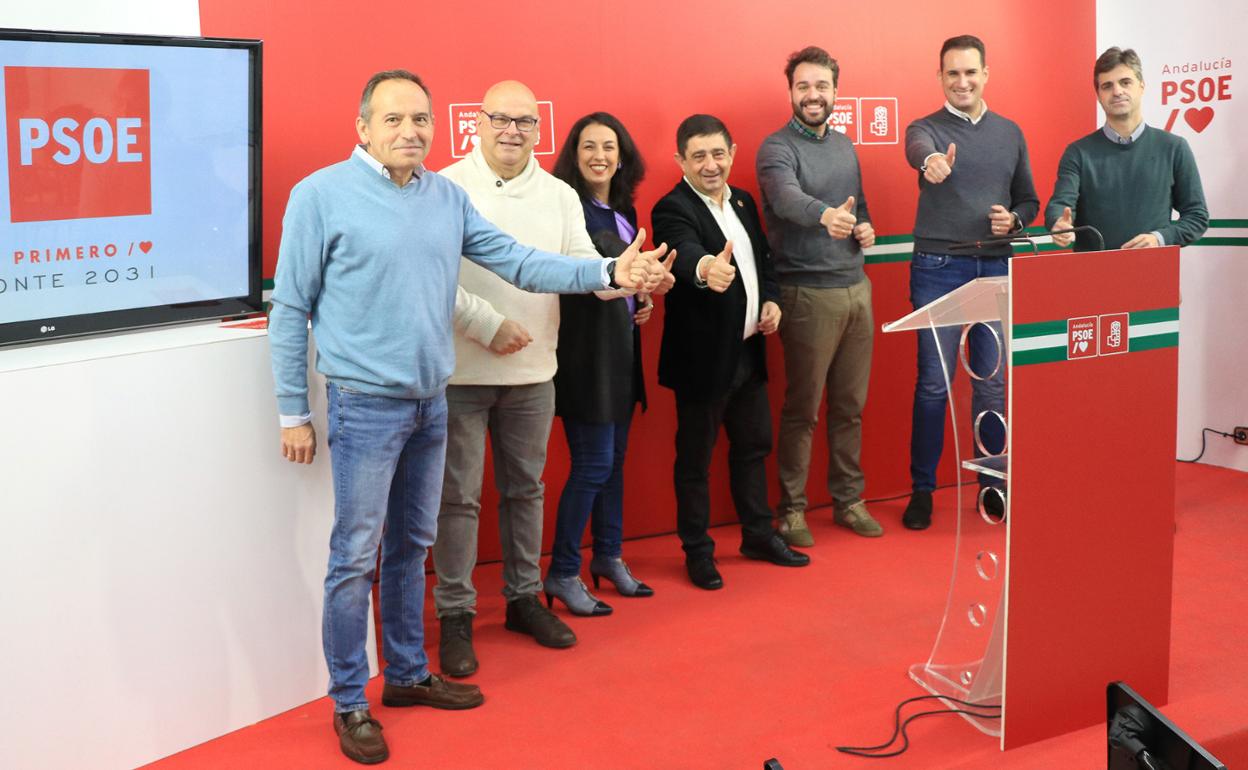 Dirigentes del PSOE han expuesto este miércoles el proyecto Cetedex. 