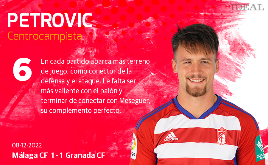 Estas son las notas de Ideal para los rojiblancos en el duelo de La Rosaleda.