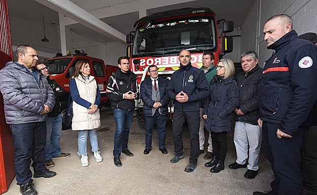 Puesta en marcha del retén de bomberos de Sierra Nevada.