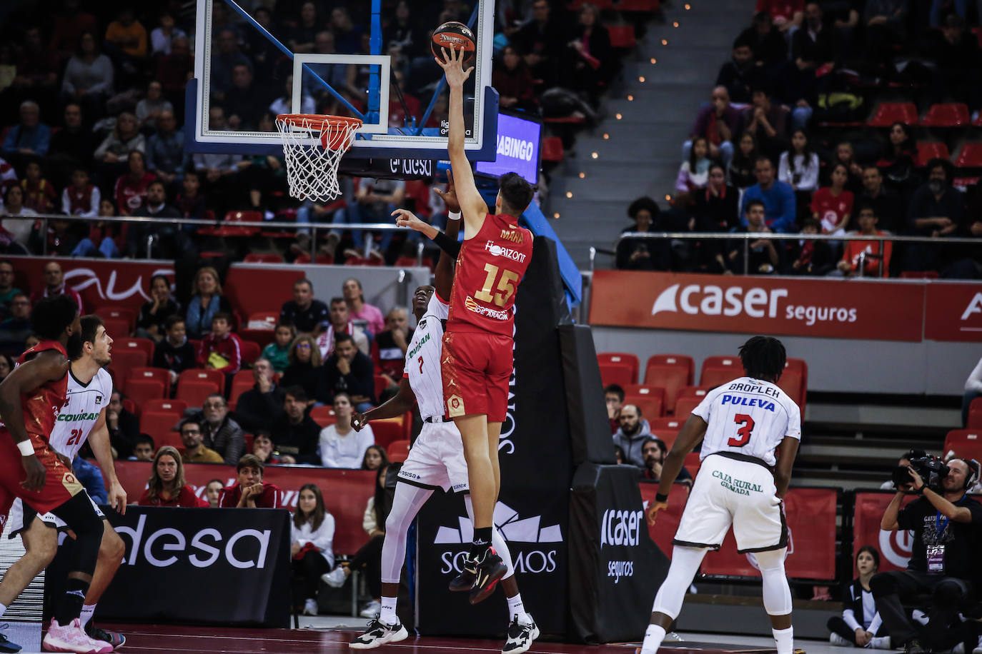 Las mejores imágenes del Zaragoza-Covirán