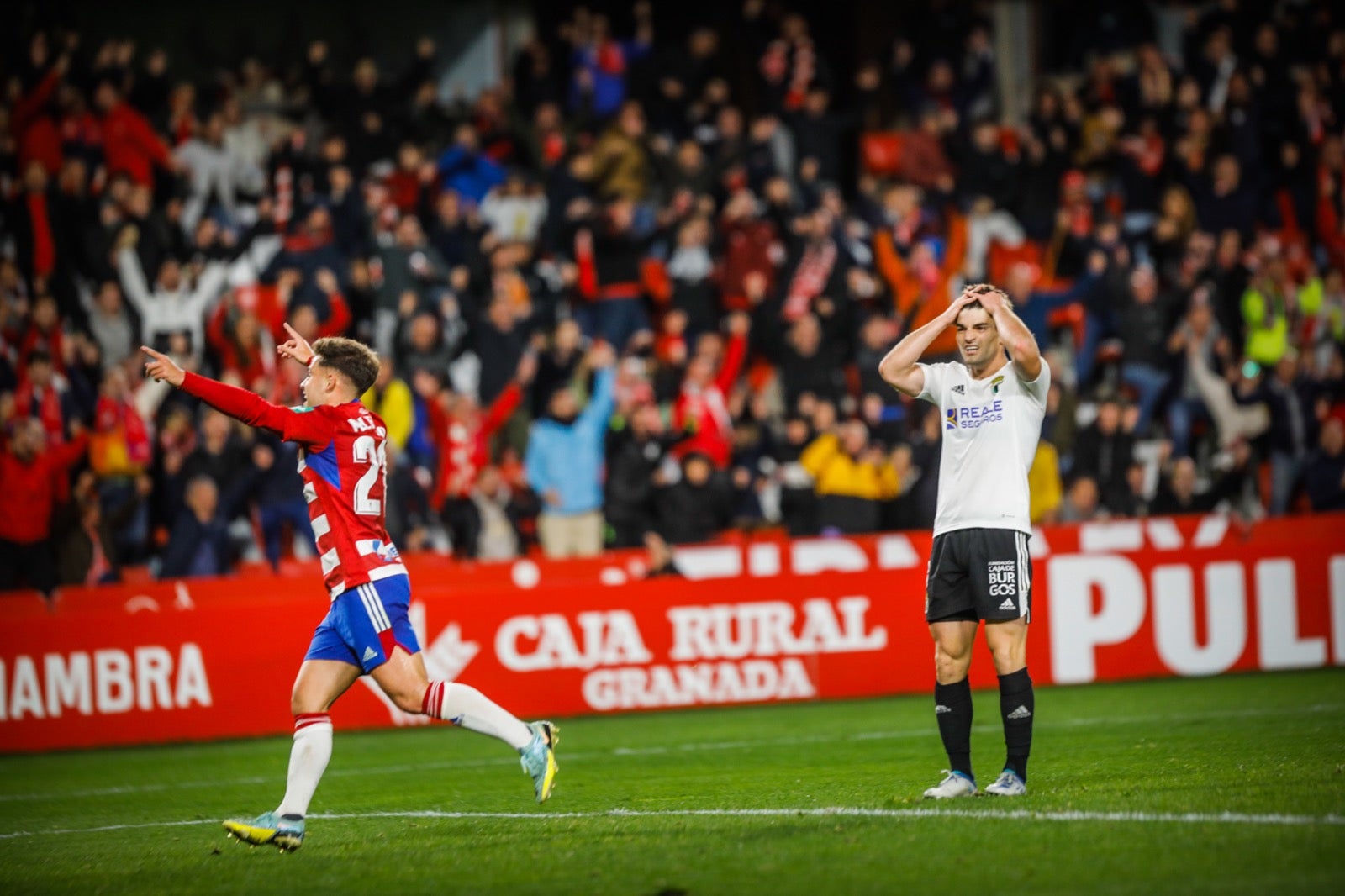 Las mejores imágenes del partido disputado en Los Cármenes