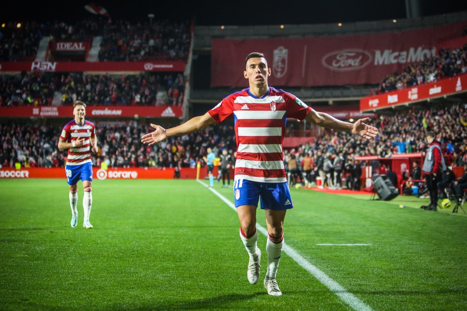 Las mejores imágenes del partido disputado en Los Cármenes