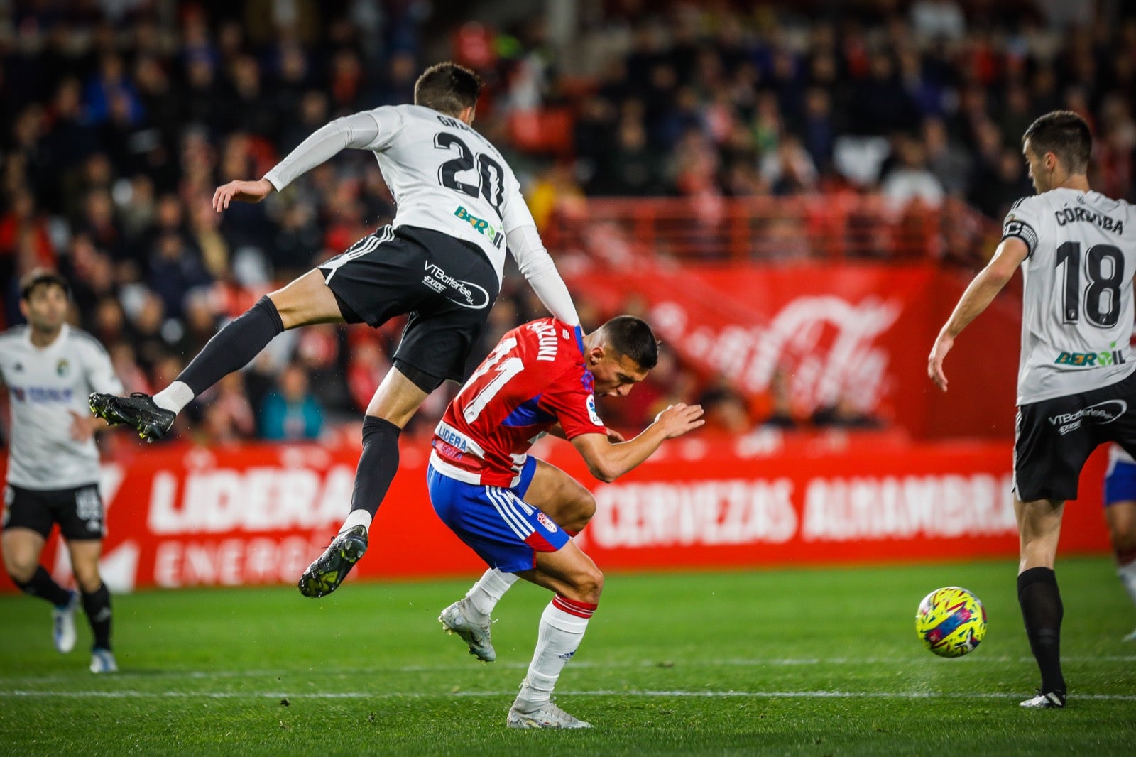 Las mejores imágenes del partido disputado en Los Cármenes