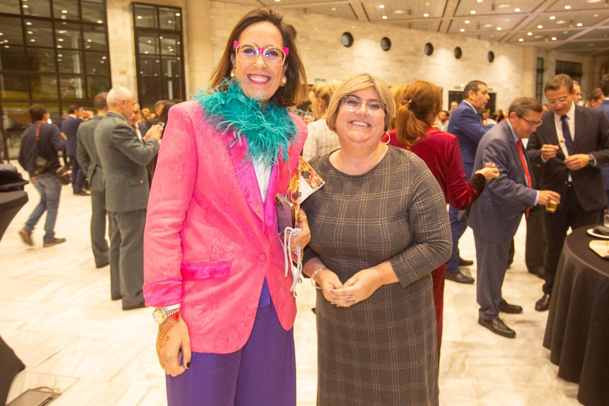 Los premiados e invitados tuvieron la ocasión de hablar distendidamente durante el cóctel posterior a la gala