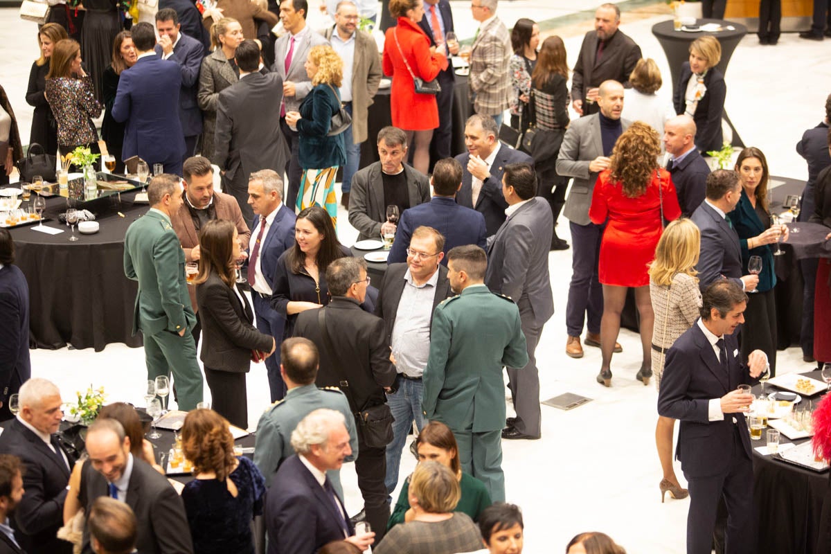 Los premiados e invitados tuvieron la ocasión de hablar distendidamente durante el cóctel posterior a la gala