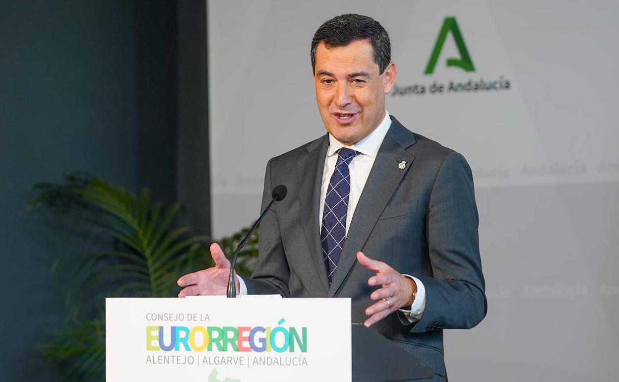 El presidente de la Junta, Juanma Moreno, en una imagen de archivo.
