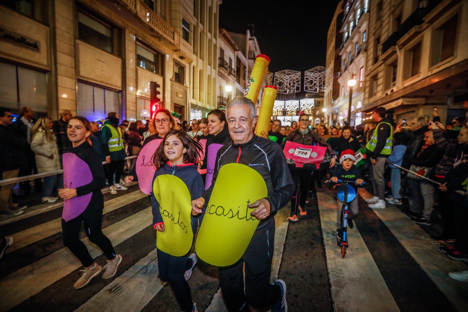 Carrera Nocturna de Disfraces de Granada. 