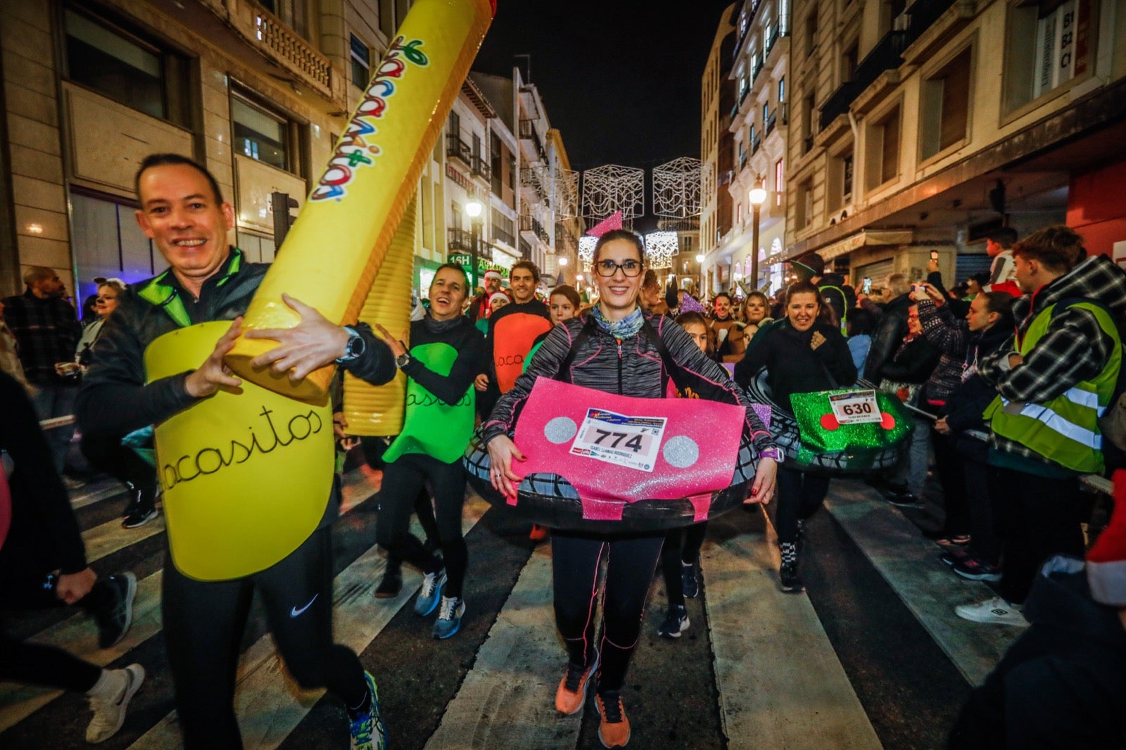 Carrera Nocturna de Disfraces de Granada. 