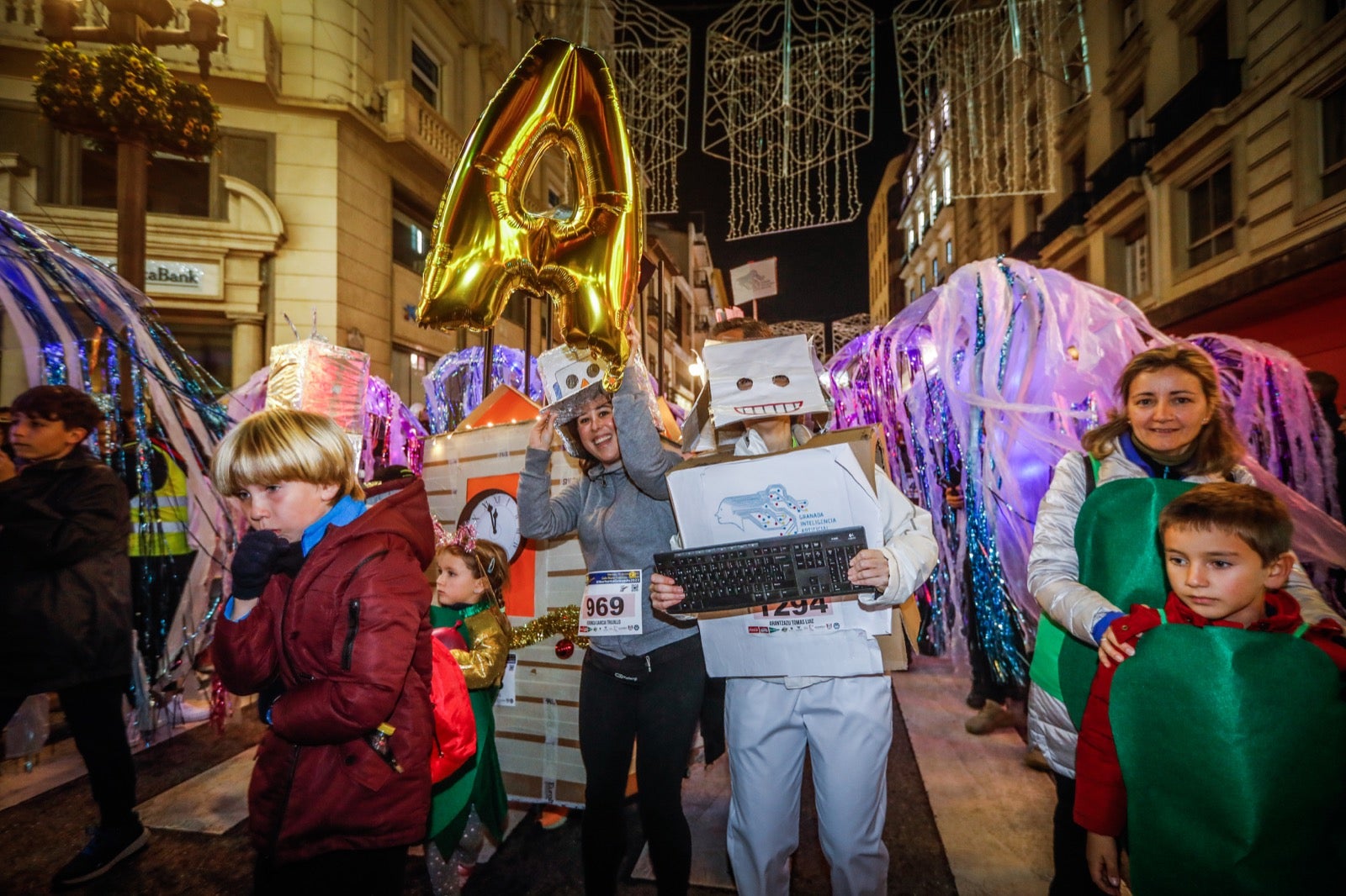 Carrera Nocturna de Disfraces de Granada. 