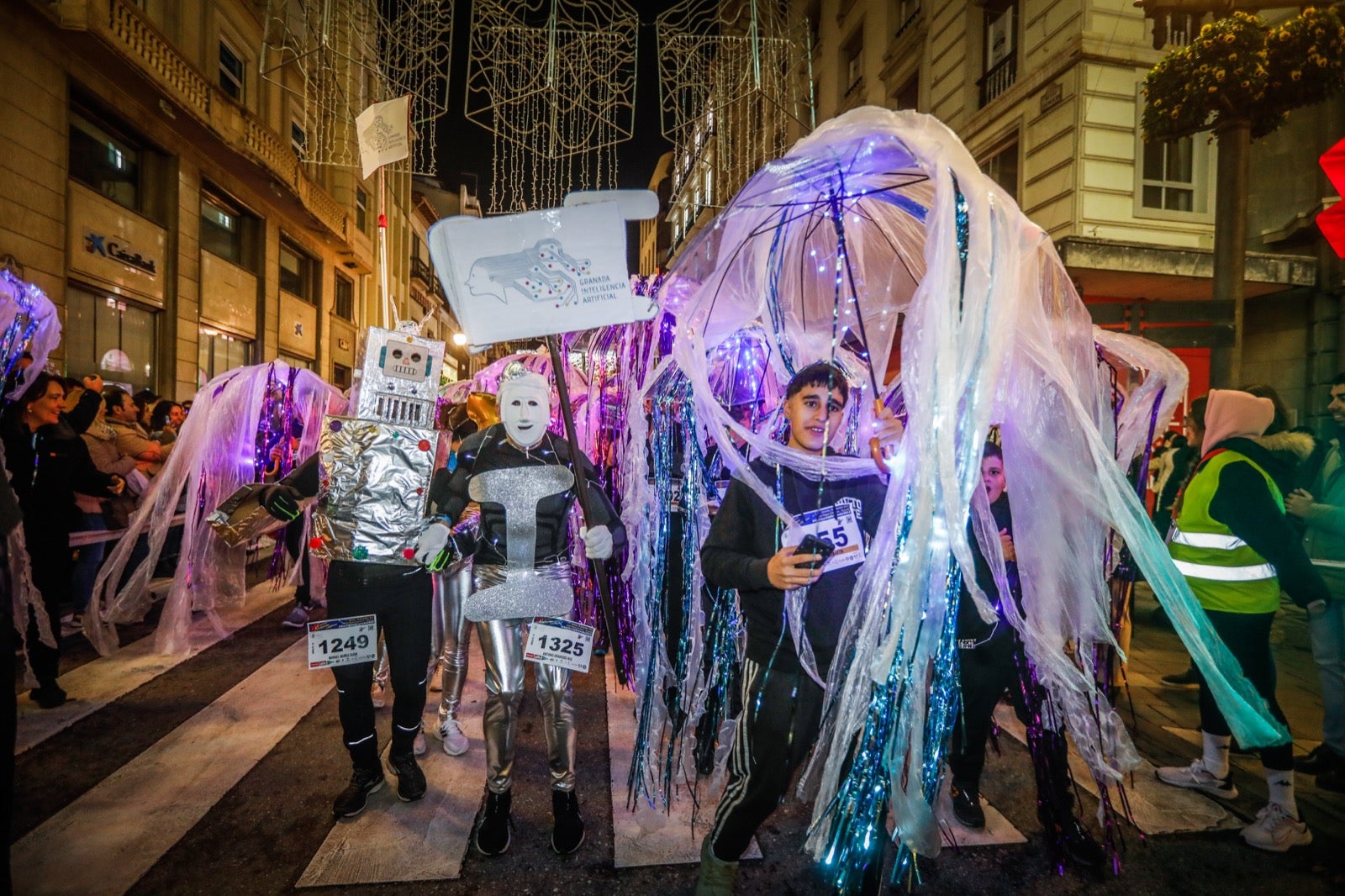 Carrera Nocturna de Disfraces de Granada. 