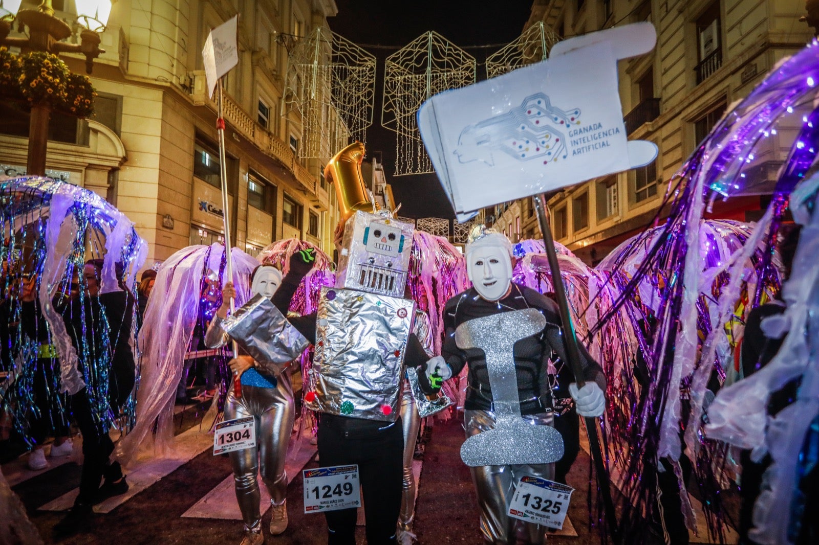 Carrera Nocturna de Disfraces de Granada. 
