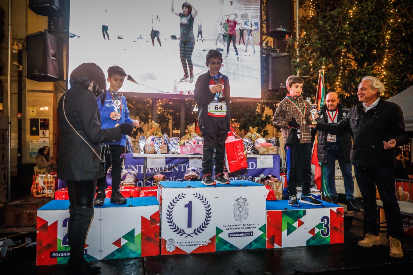 Carrera Nocturna de Disfraces de Granada. 