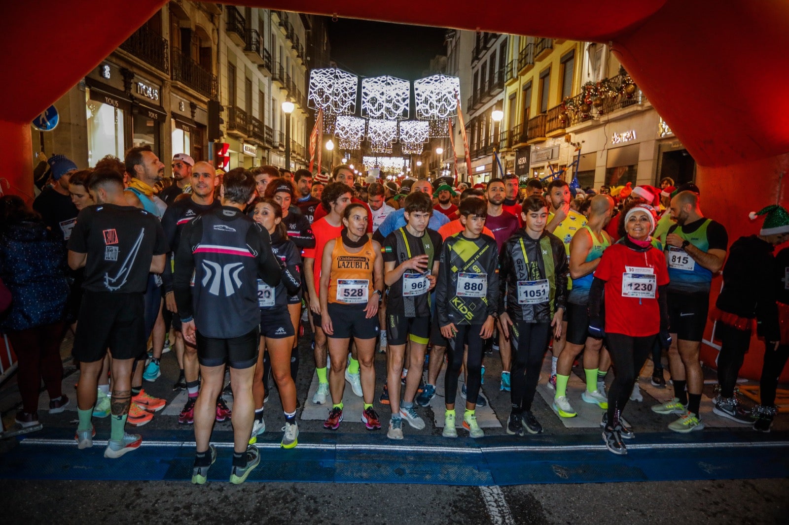 Carrera Nocturna de Disfraces de Granada. 
