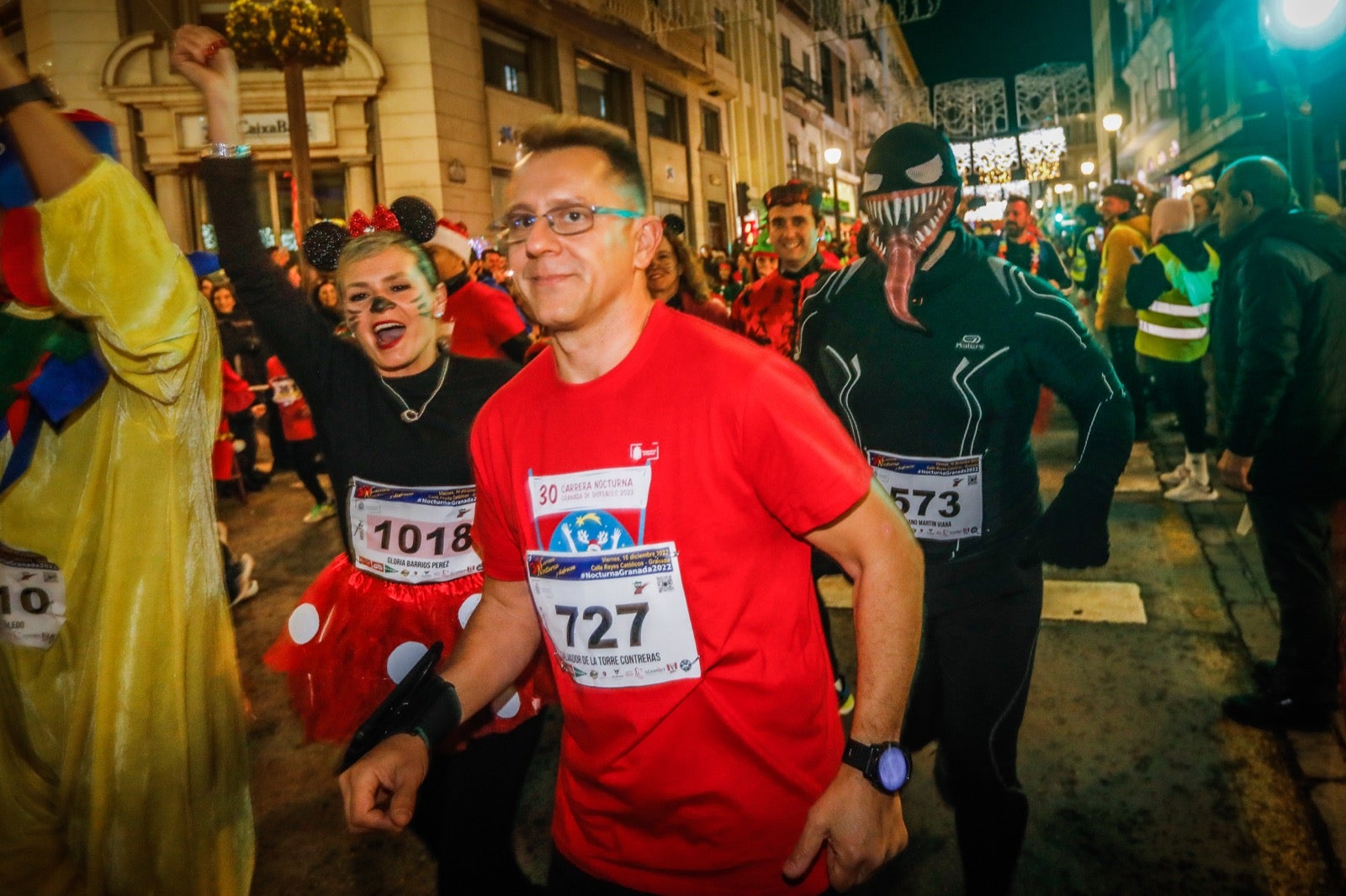 Carrera Nocturna de Disfraces de Granada. 