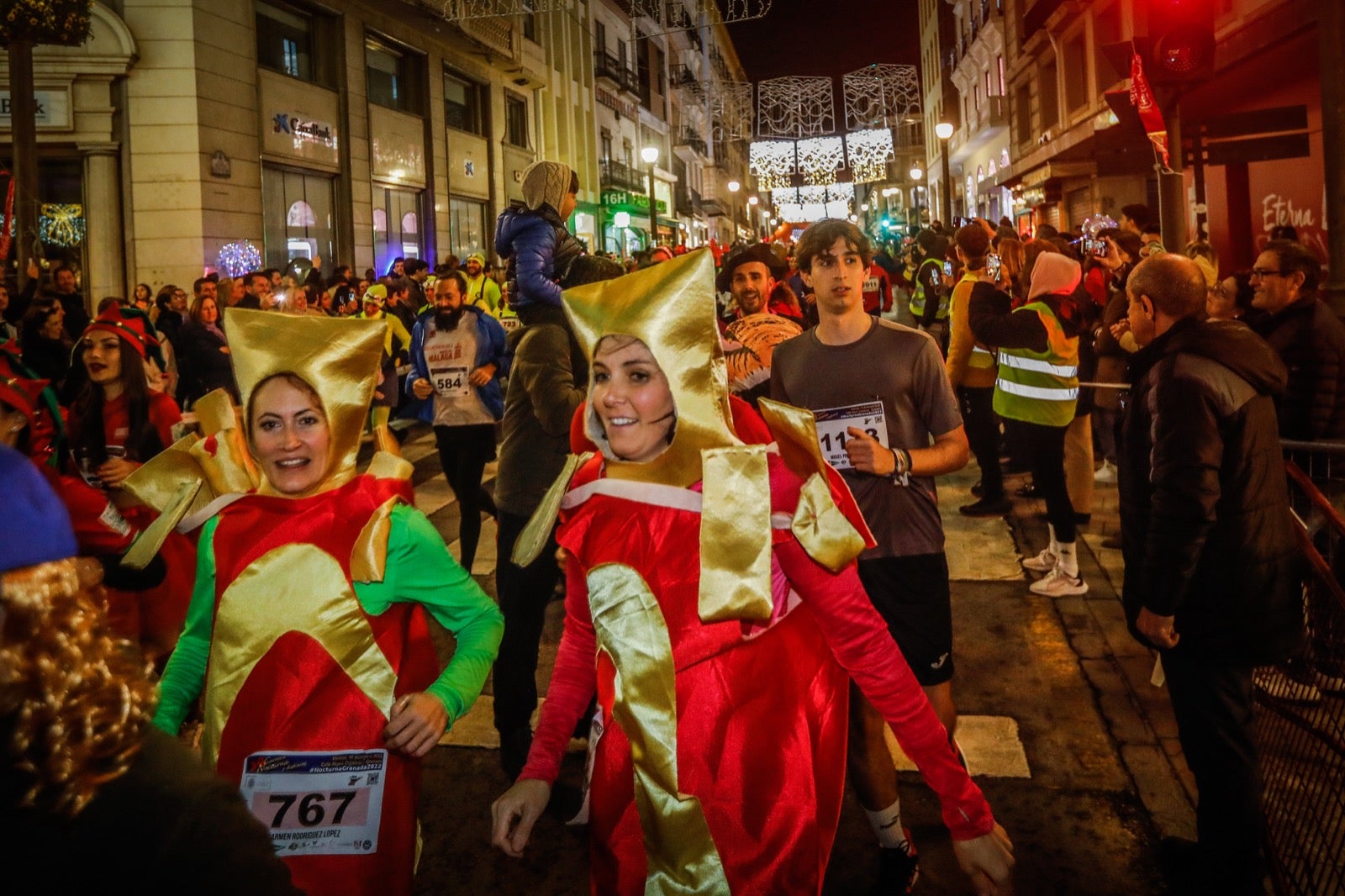 Carrera Nocturna de Disfraces de Granada. 
