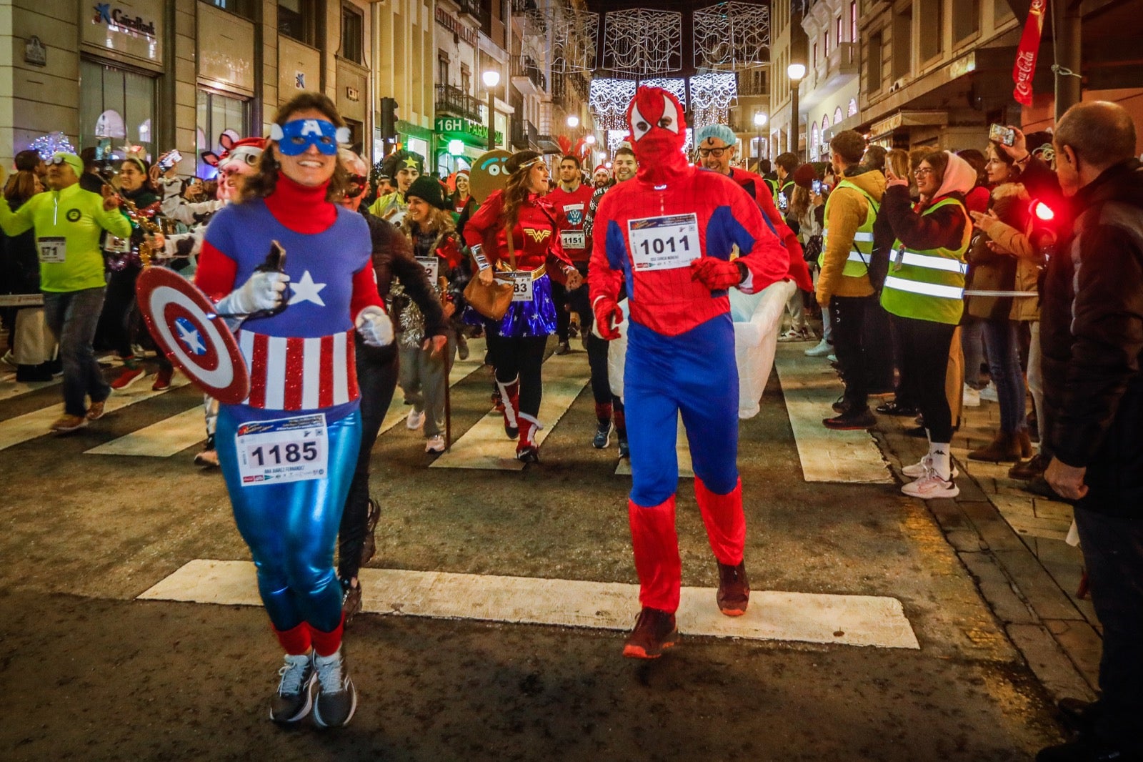 Carrera Nocturna de Disfraces de Granada. 