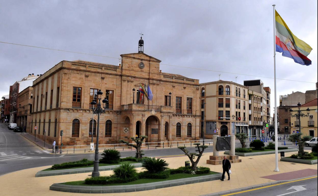 El Palacio Municipal, sede del Ayuntamiento de Linares. 