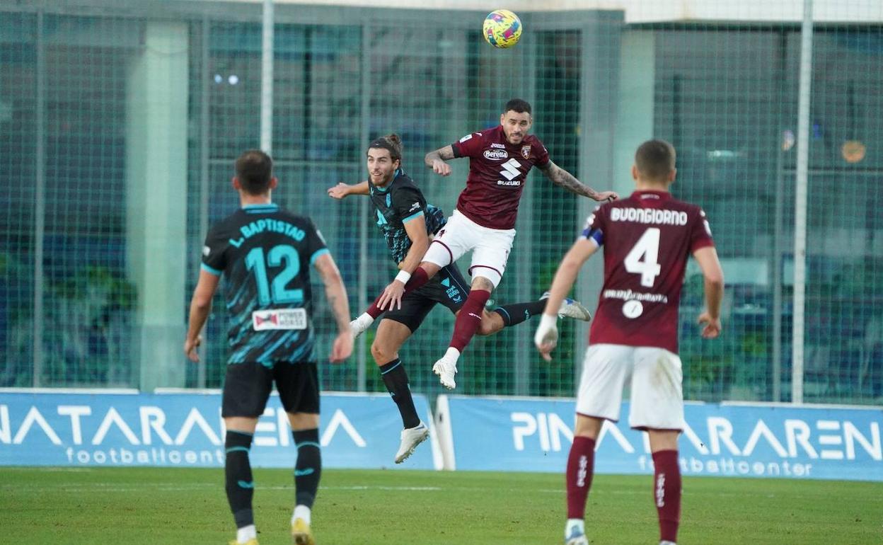 Babic, que tuvo sus primeros minutos tras jugar en el Mundial de Catar.