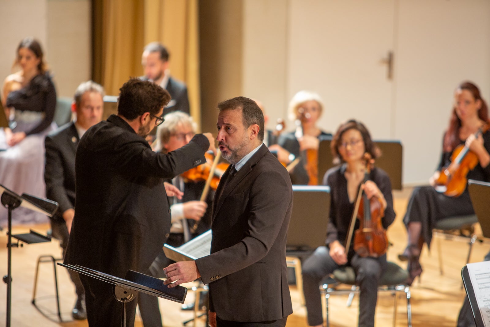 Interpretación de la OCG en las nocehs del viernes y el sábado