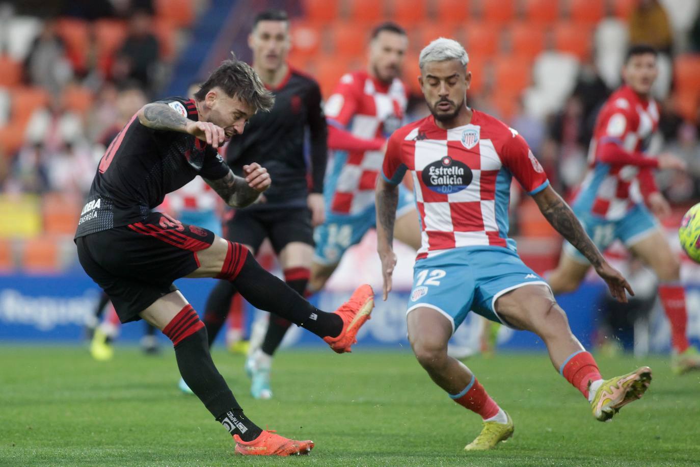 Las mejores imágenes del partido disputado en tierras gallegas