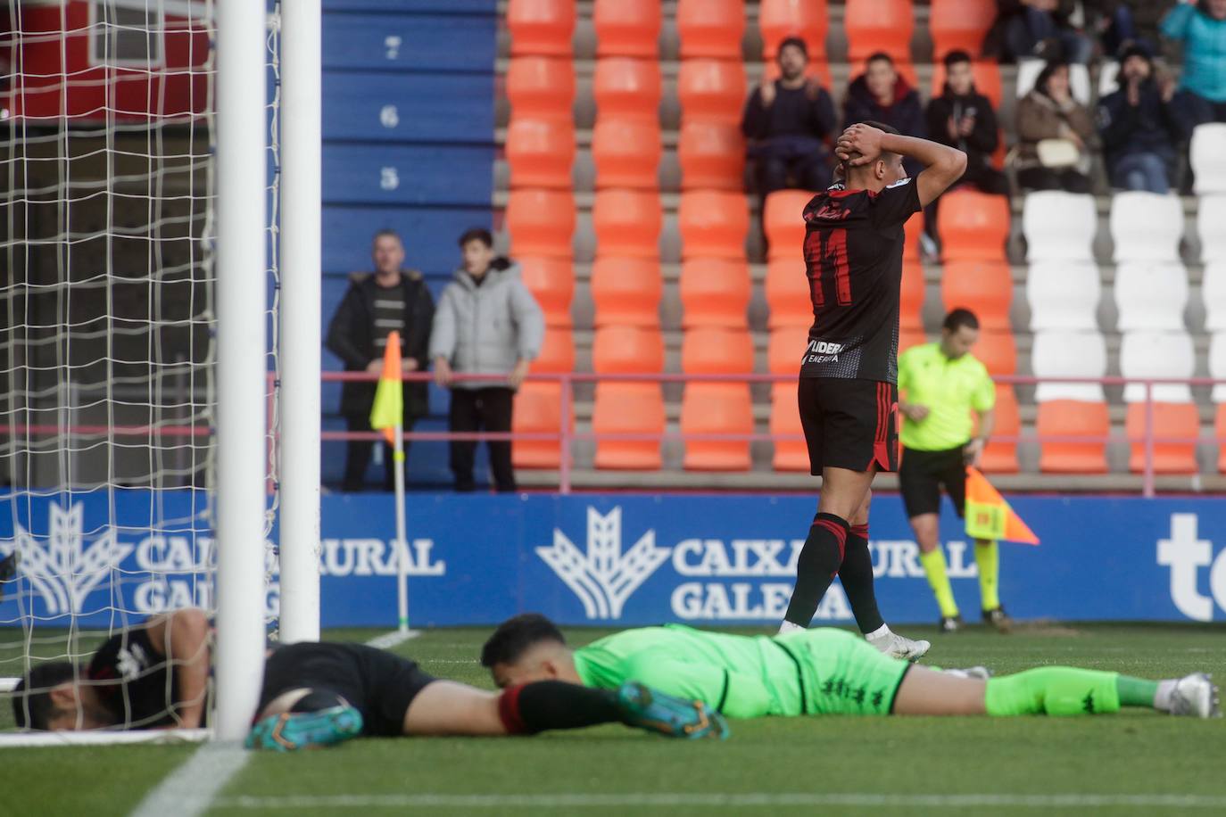 Las mejores imágenes del partido disputado en tierras gallegas