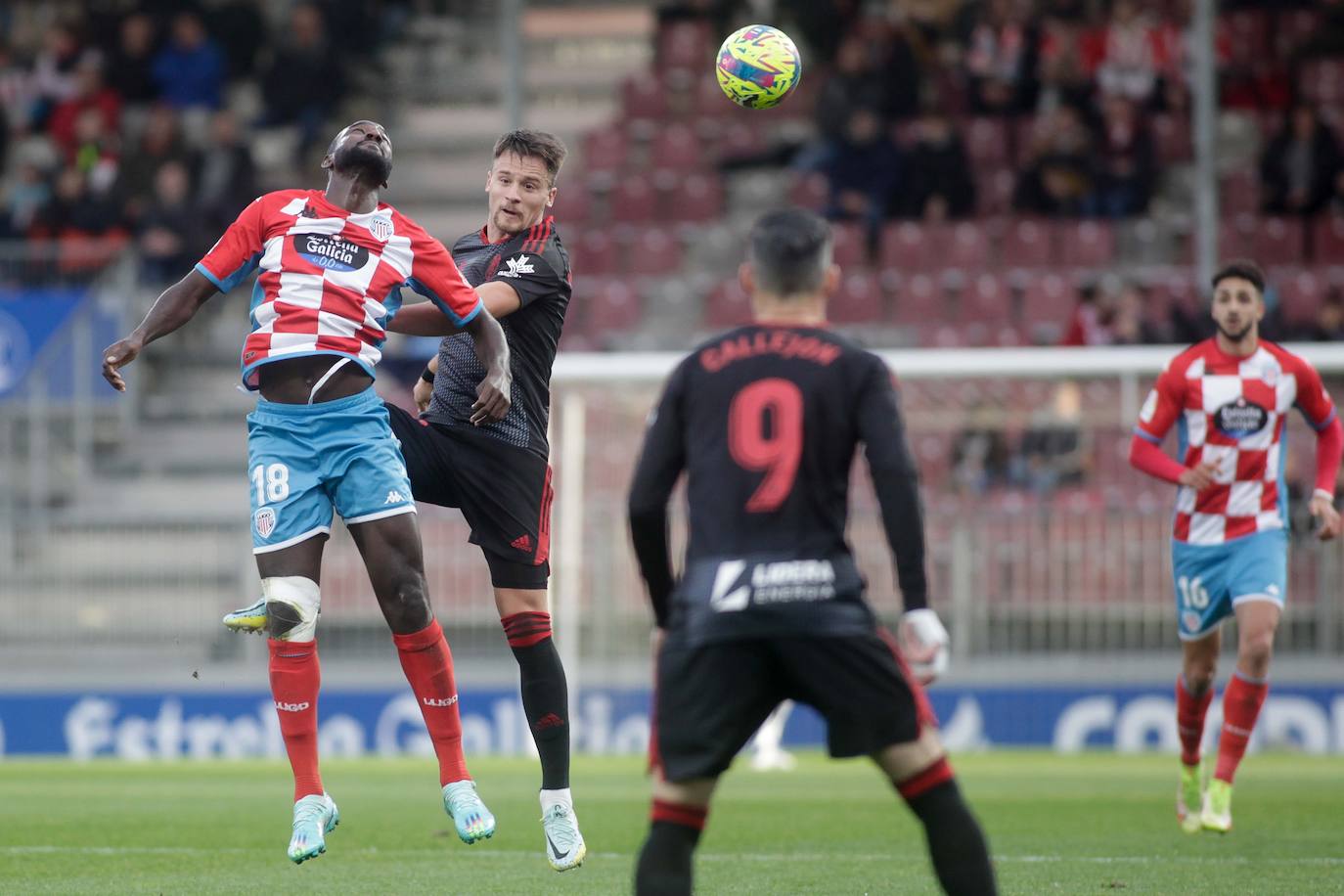 Las mejores imágenes del partido disputado en tierras gallegas