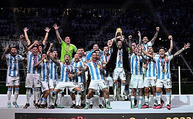 Argentina suma su tercera estrella y se acerca a Italia y Alemania