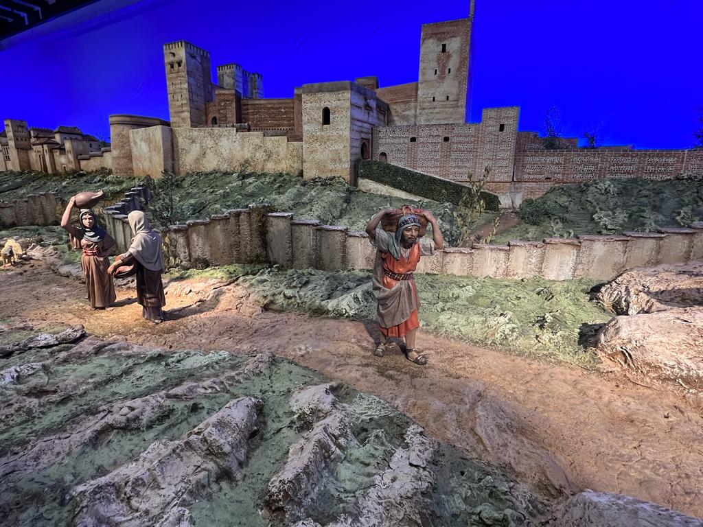 Fotos: Los mejores detalles de la Alhambra y el Generalife, &#039;belenizados&#039; por Navidad