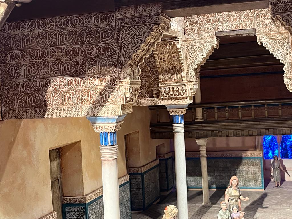 Fotos: Los mejores detalles de la Alhambra y el Generalife, &#039;belenizados&#039; por Navidad